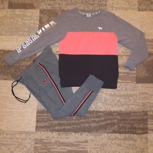 VS Pink outfit set